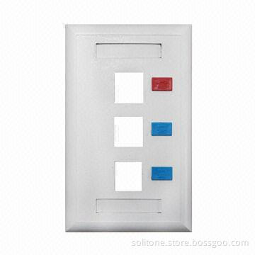 Three Holes Faceplate in 120 Type